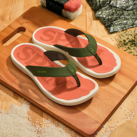 'Ohana  -  Nori / Dark Coral