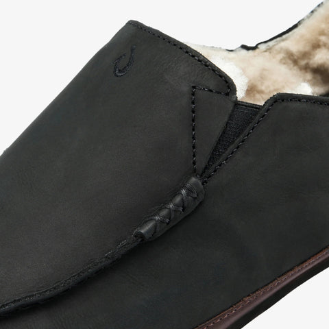 Moloā Slipper  -  Black / Dk Java