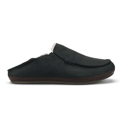Moloā Slipper  -  Black / Dk Java