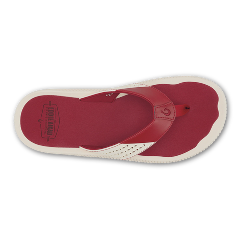 Ulele  -  Off White / Deep Red