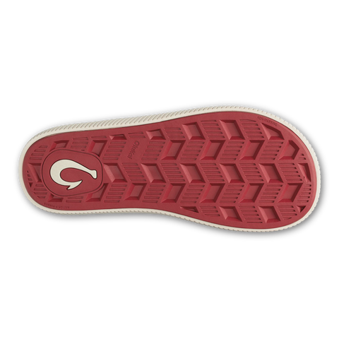 Ulele  -  Off White / Deep Red