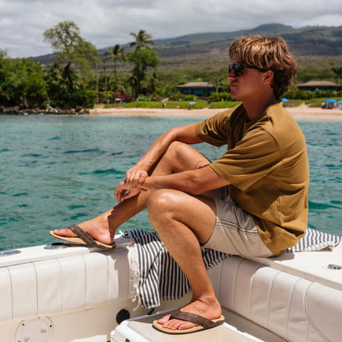 Tuahine Palm  -  Dk Java / Golden Sand