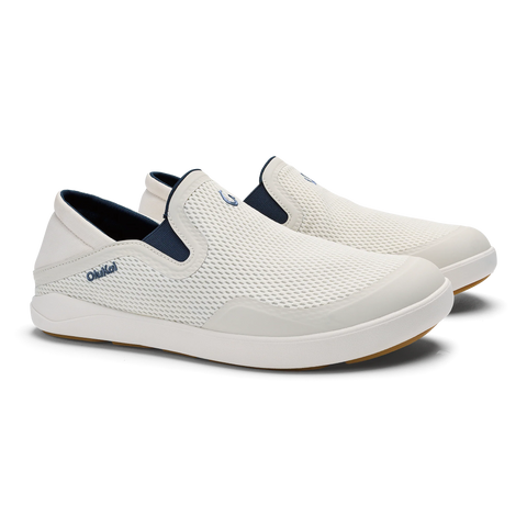 Moku Slip On  -  White Sand / Trench Blue