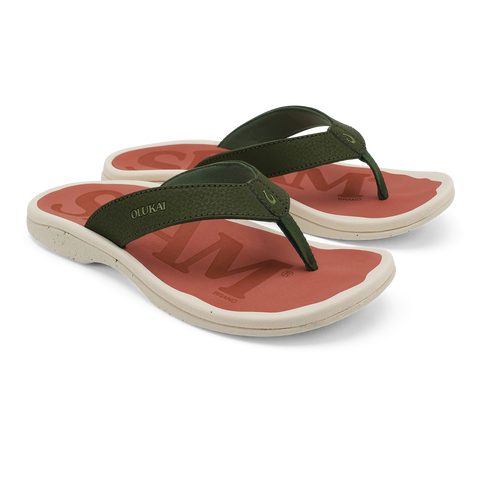 ‘Ohana  -  Nori / Dark Coral
