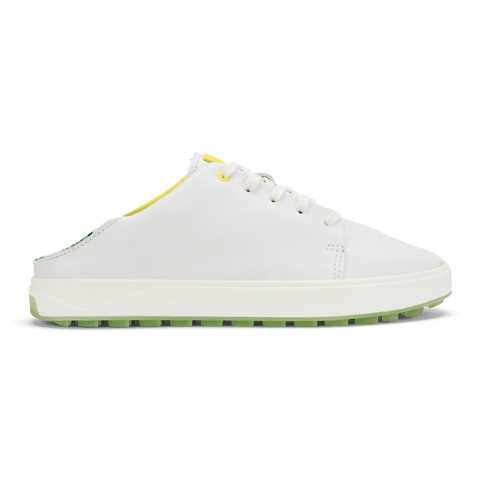 Wailea - Bright White / Medium Green