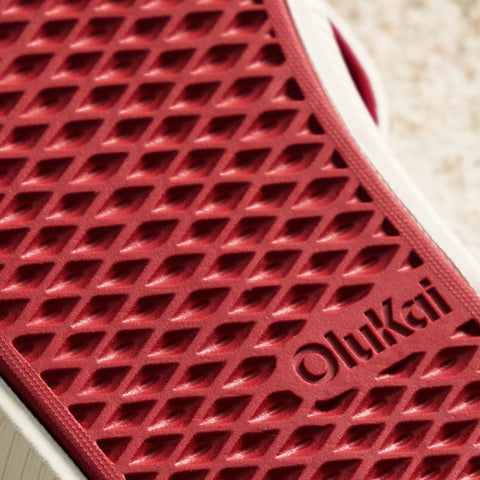 Ulele  -  Off White / Deep Red