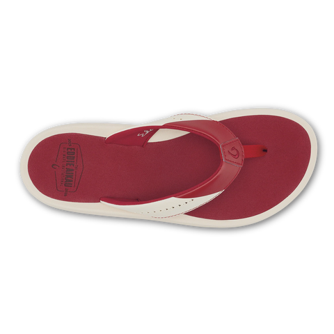 Ulele  -  Off White / Deep Red