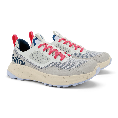 Makiki  -  Bright White / Coastal Blue